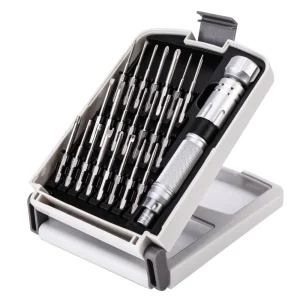 Nanch Precision Small Screwdriver Set 23 Pcs with 22 Bits,Professional Repair Tools Kit for iPhone Computer Electronics(S2)