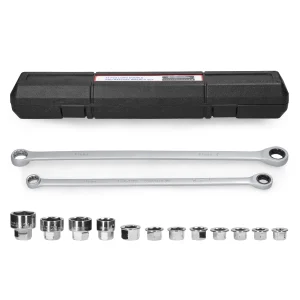 15in1 Multifunctional Ratchet Wrench Sleeves Set Auto Repairs Maintenance Tool Set Household Hardware Combination Tool Set